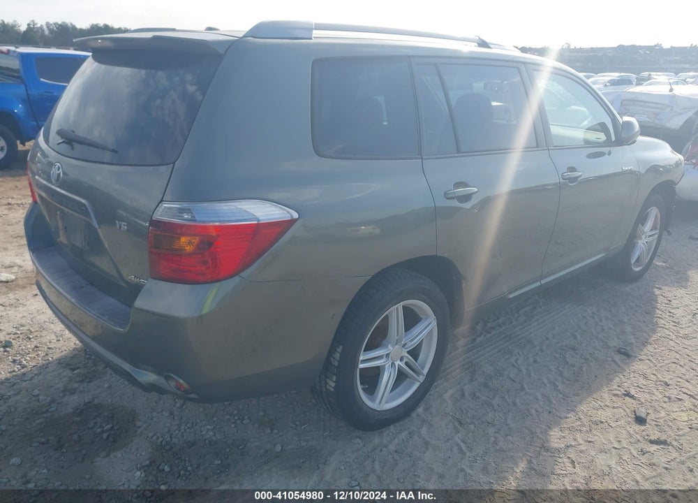 2009 TOYOTA HIGHLANDER SPORT VIN: JTEES43A092136590