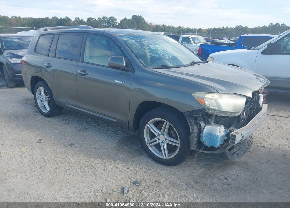 2009 TOYOTA HIGHLANDER SPORT VIN: JTEES43A092136590