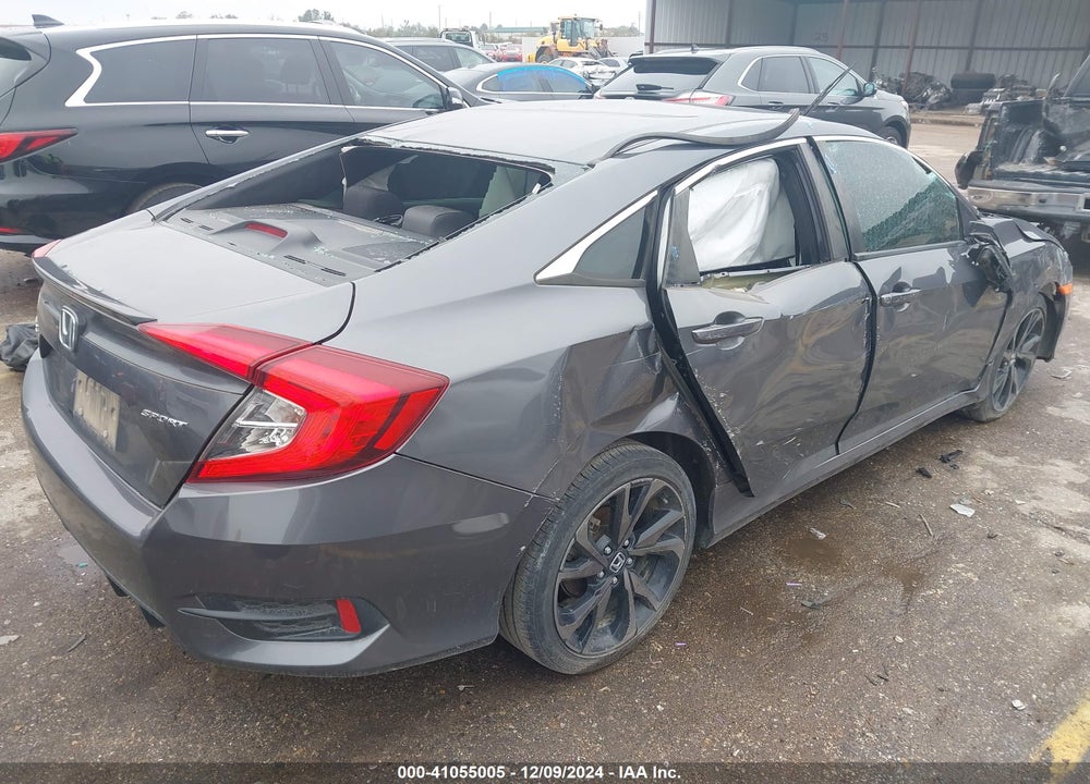 2021 HONDA CIVIC VIN: 2HGFC2F87MH545075