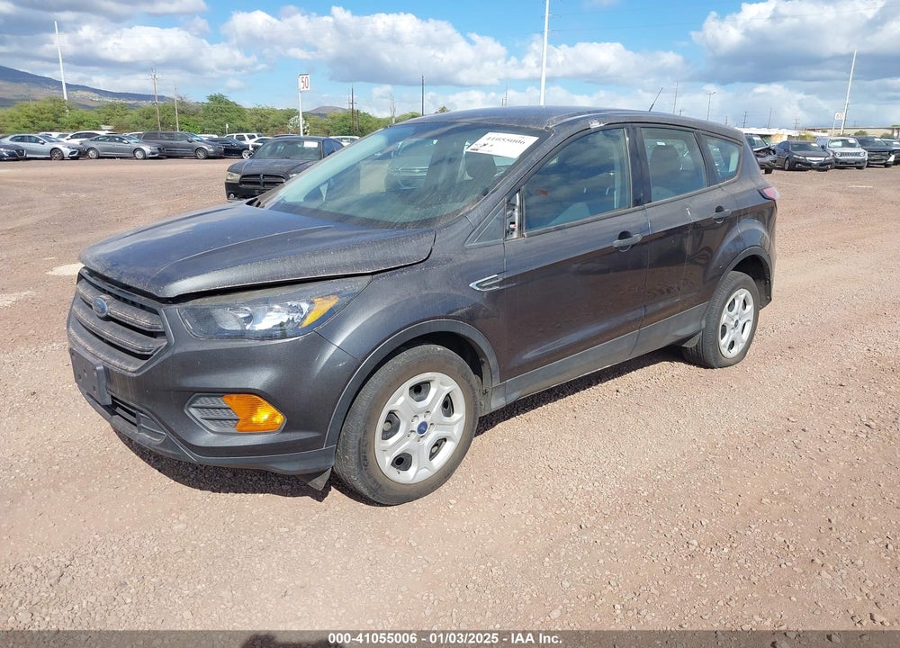 2018 FORD ESCAPE S VIN: 1FMCU0F72JUD37815