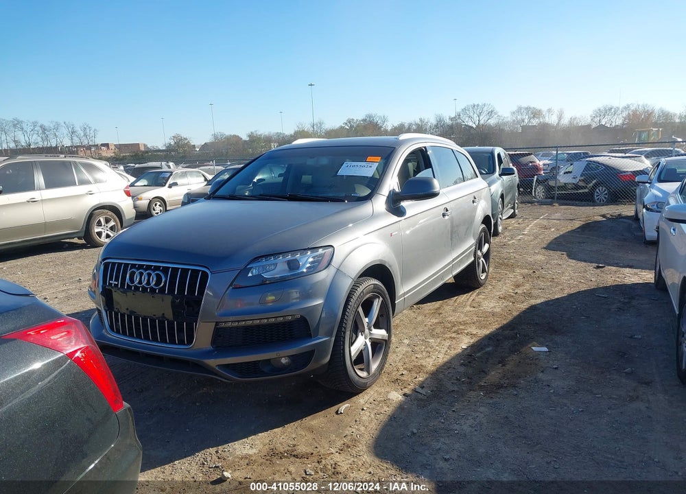 2012 AUDI Q7 3.0T S LINE PRESTIGE VIN: WA1DGAFE8CD004844