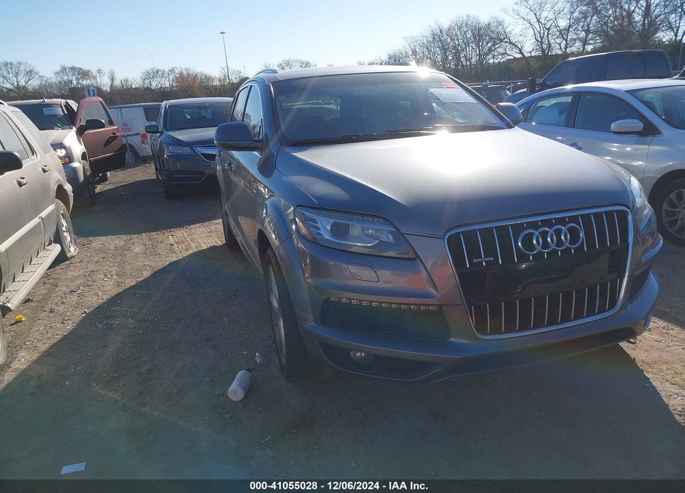 2012 AUDI Q7 3.0T S LINE PRESTIGE VIN: WA1DGAFE8CD004844