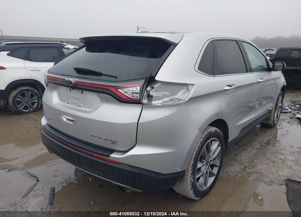 2016 FORD EDGE TITANIUM VIN: 2FMPK4K93GBC50591