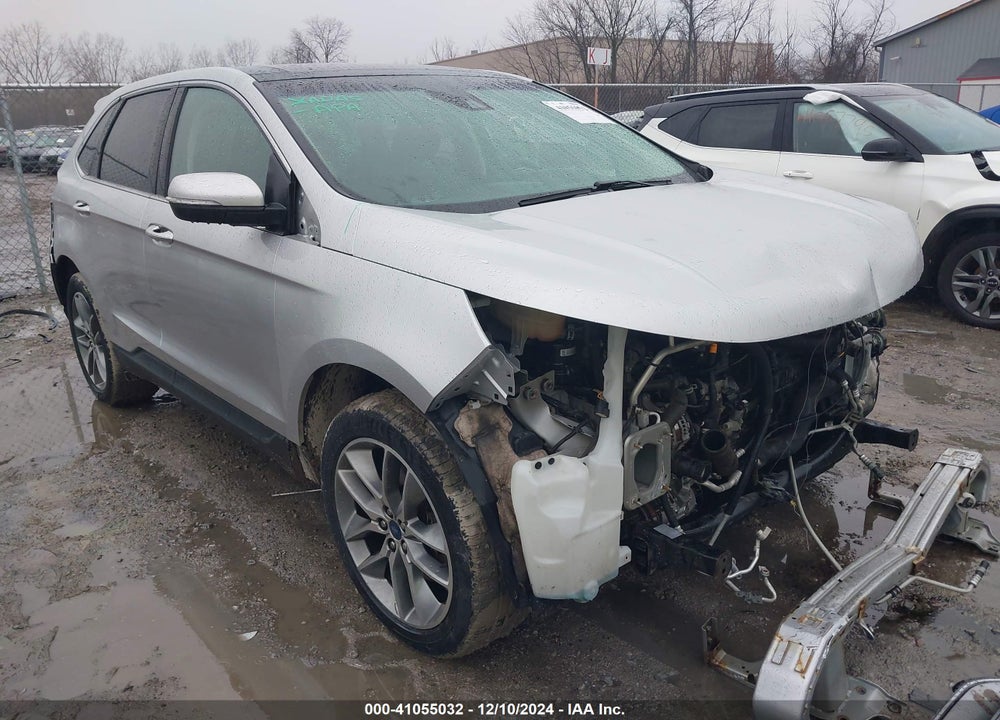2016 FORD EDGE TITANIUM VIN: 2FMPK4K93GBC50591