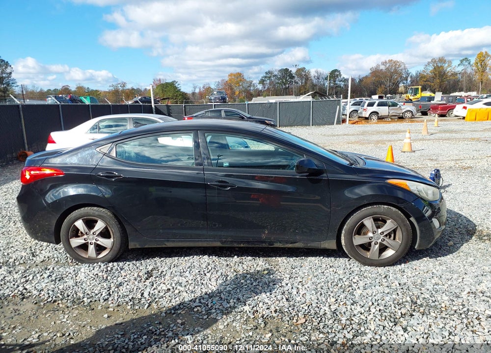 2013 HYUNDAI ELANTRA GLS VIN: 5NPDH4AE3DH427905