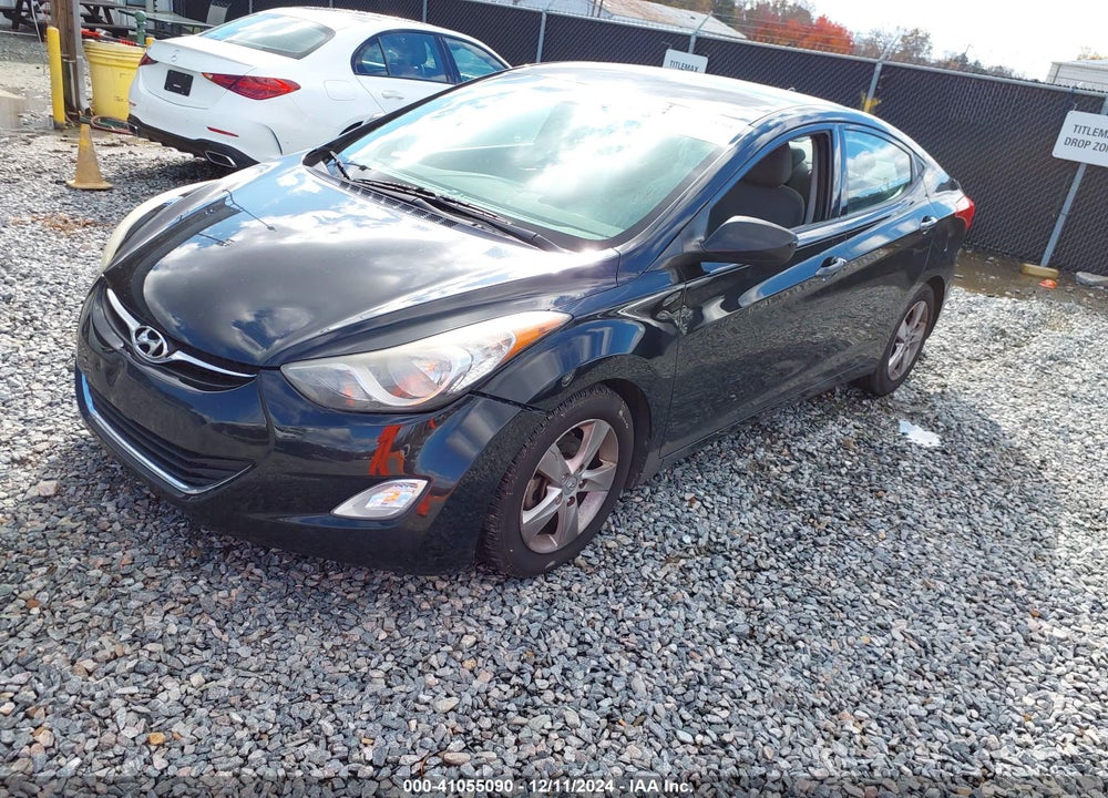2013 HYUNDAI ELANTRA GLS VIN: 5NPDH4AE3DH427905