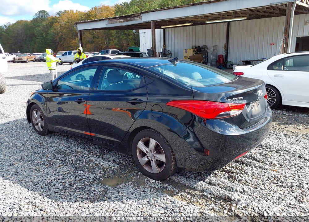 2013 HYUNDAI ELANTRA GLS VIN: 5NPDH4AE3DH427905
