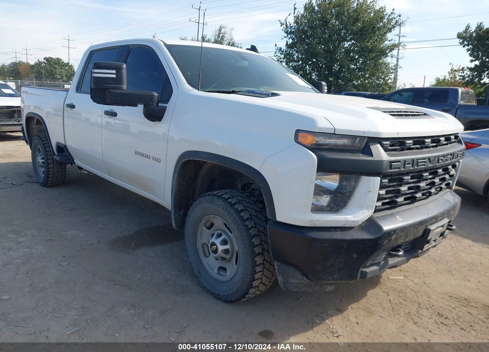 2022 CHEVROLET SILVERADO 2500HD 4WD STANDARD BED WT VIN: 1GC4YLEY7NF180320