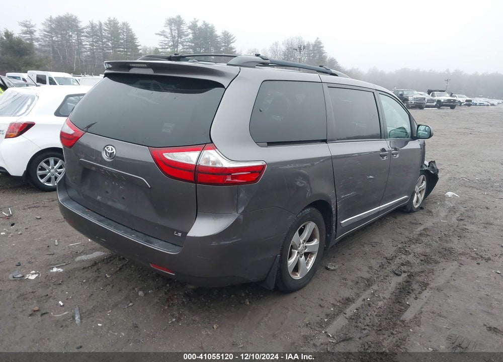 2017 TOYOTA SIENNA LE 8 PASSENGER VIN: 5TDKZ3DC3HS832266