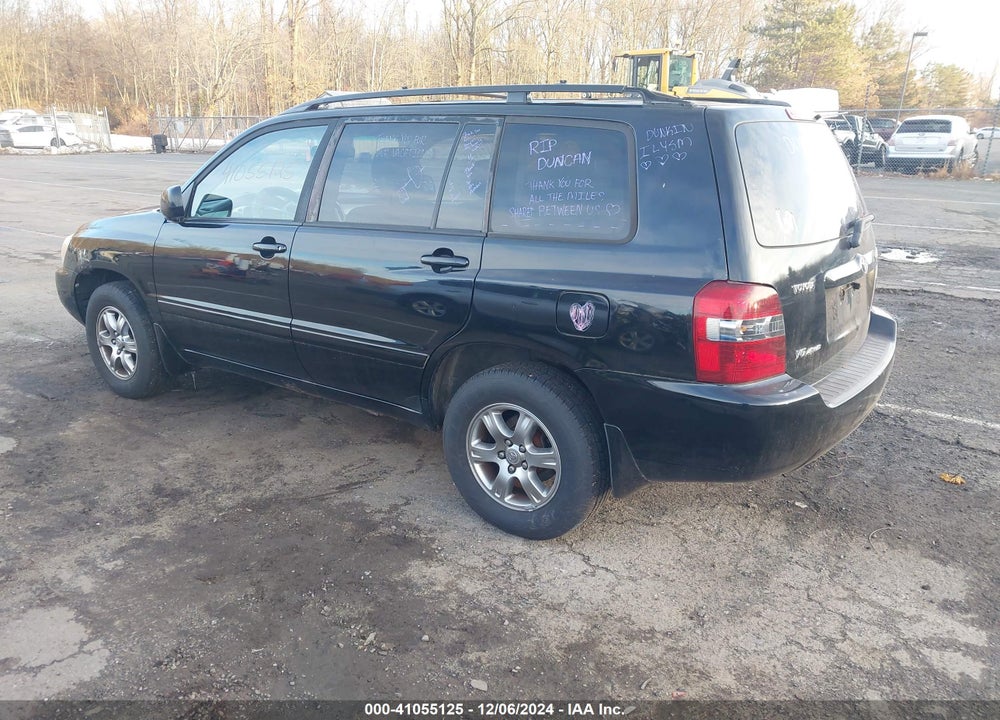 2005 TOYOTA HIGHLANDER V6 VIN: JTEEP21A850090957