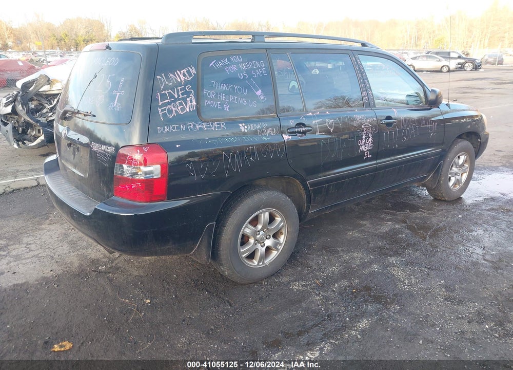 2005 TOYOTA HIGHLANDER V6 VIN: JTEEP21A850090957