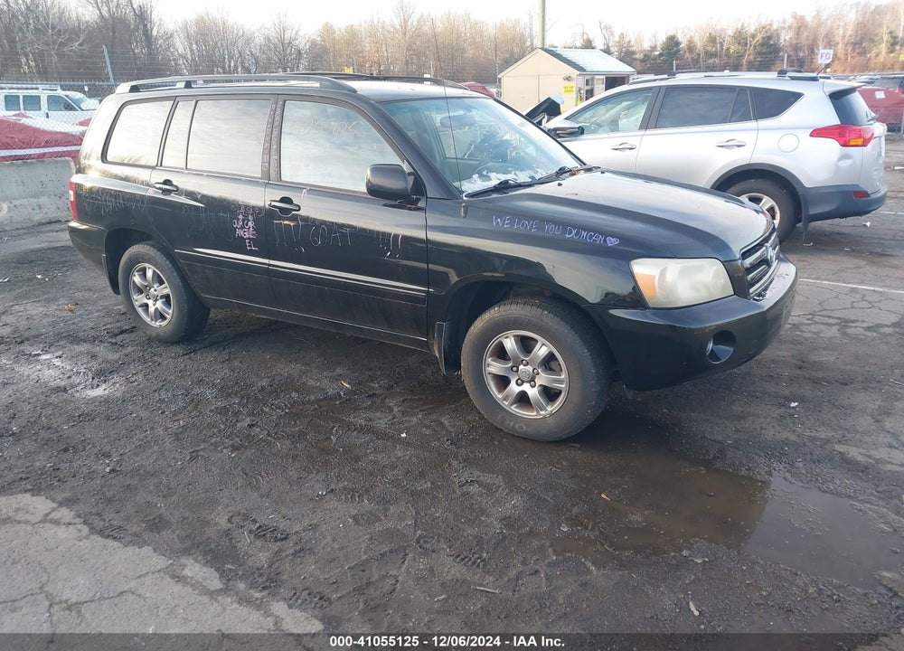 2005 TOYOTA HIGHLANDER V6 VIN: JTEEP21A850090957