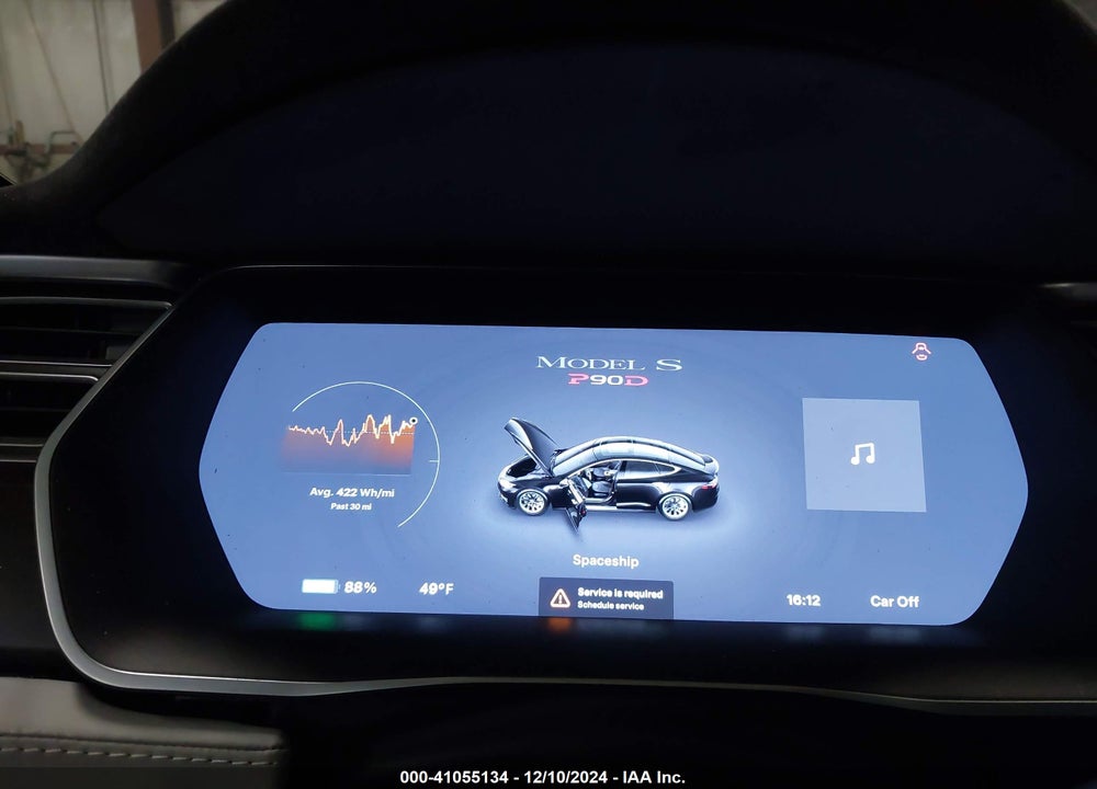 2015 TESLA MODEL S 85D/P85D VIN: 5YJSA1E48FF102860