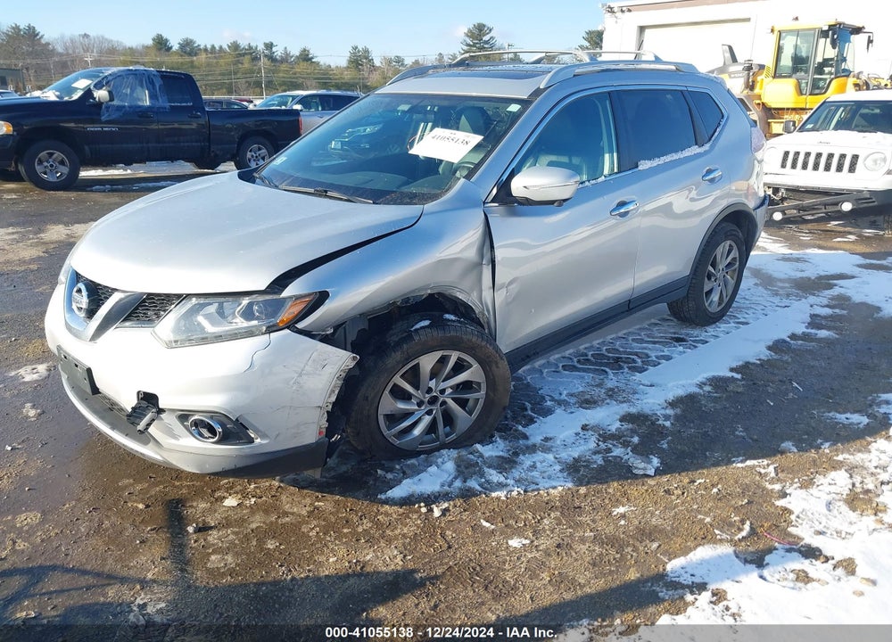 2015 NISSAN ROGUE SL VIN: 5N1AT2MV1FC916993