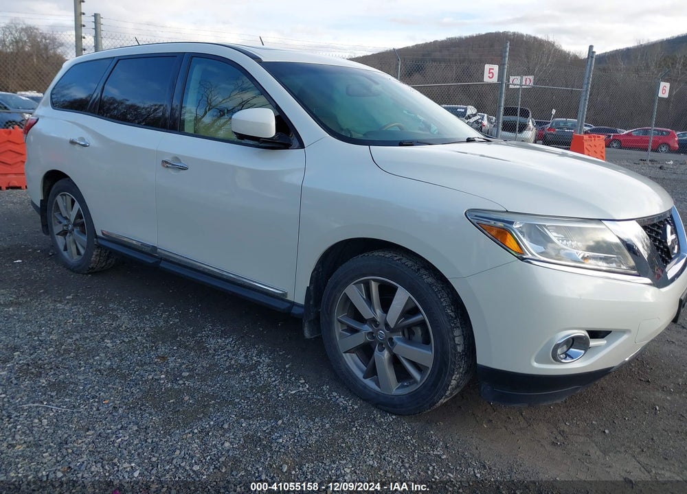 2015 NISSAN PATHFINDER PLATINUM VIN: 5N1AR2MM3FC720902