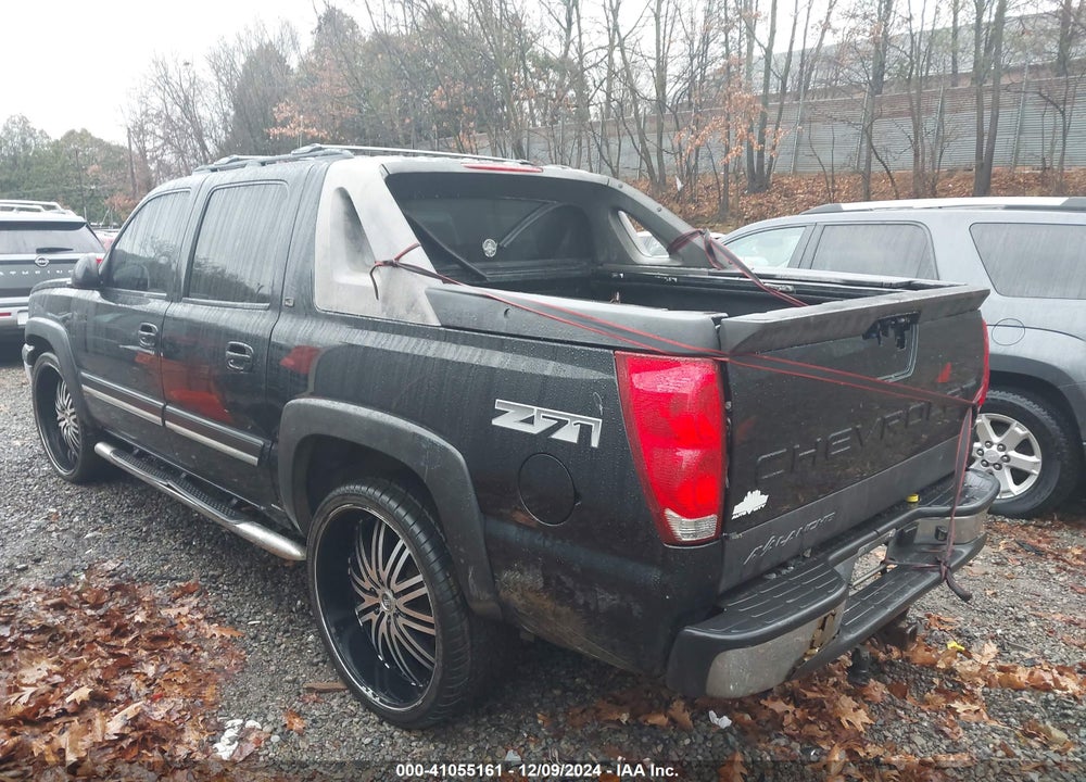 2006 CHEVROLET AVALANCHE 1500 Z71 VIN: 3GNEK12Z36G170849