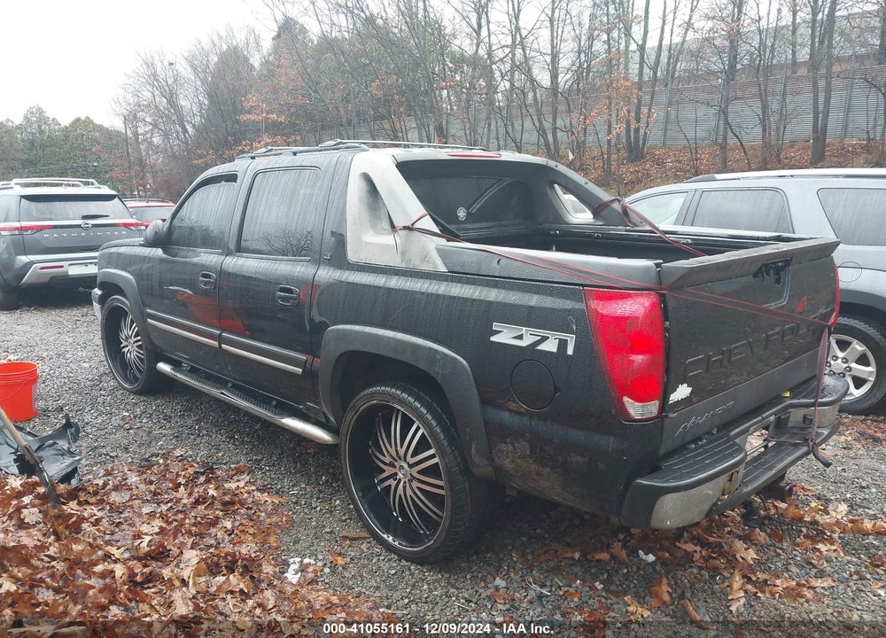 2006 CHEVROLET AVALANCHE 1500 Z71 VIN: 3GNEK12Z36G170849