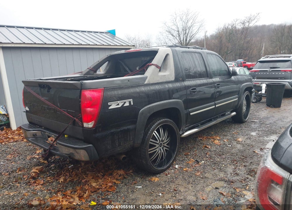 2006 CHEVROLET AVALANCHE 1500 Z71 VIN: 3GNEK12Z36G170849
