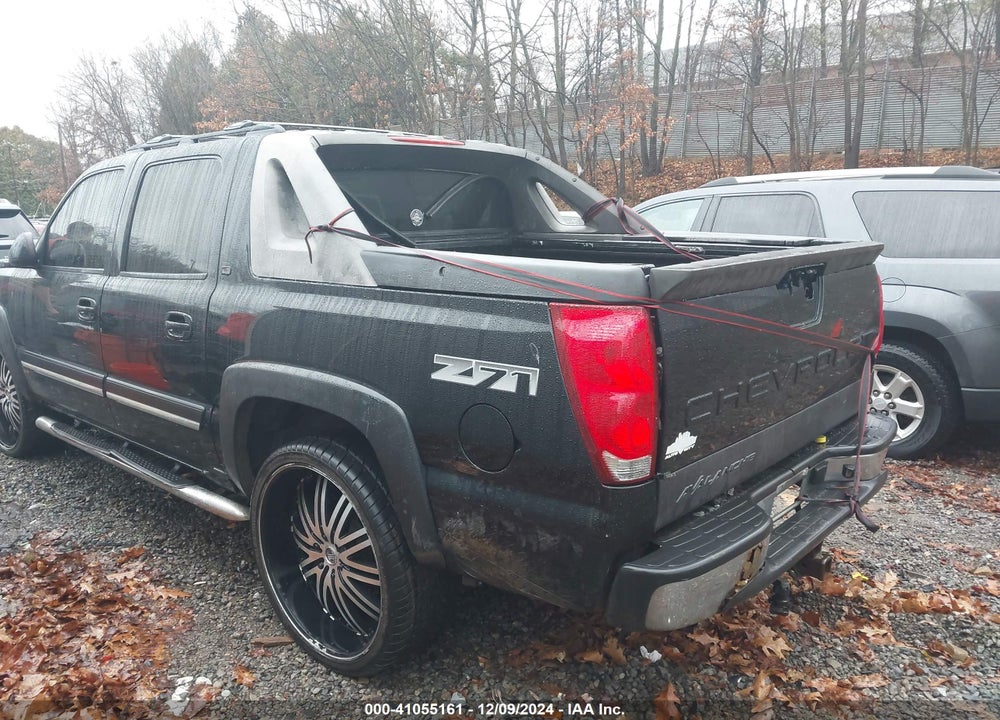 2006 CHEVROLET AVALANCHE 1500 Z71 VIN: 3GNEK12Z36G170849