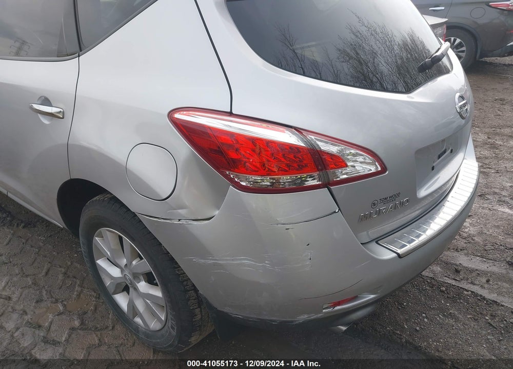 2011 NISSAN MURANO SL VIN: JN8AZ1MW8BW164017