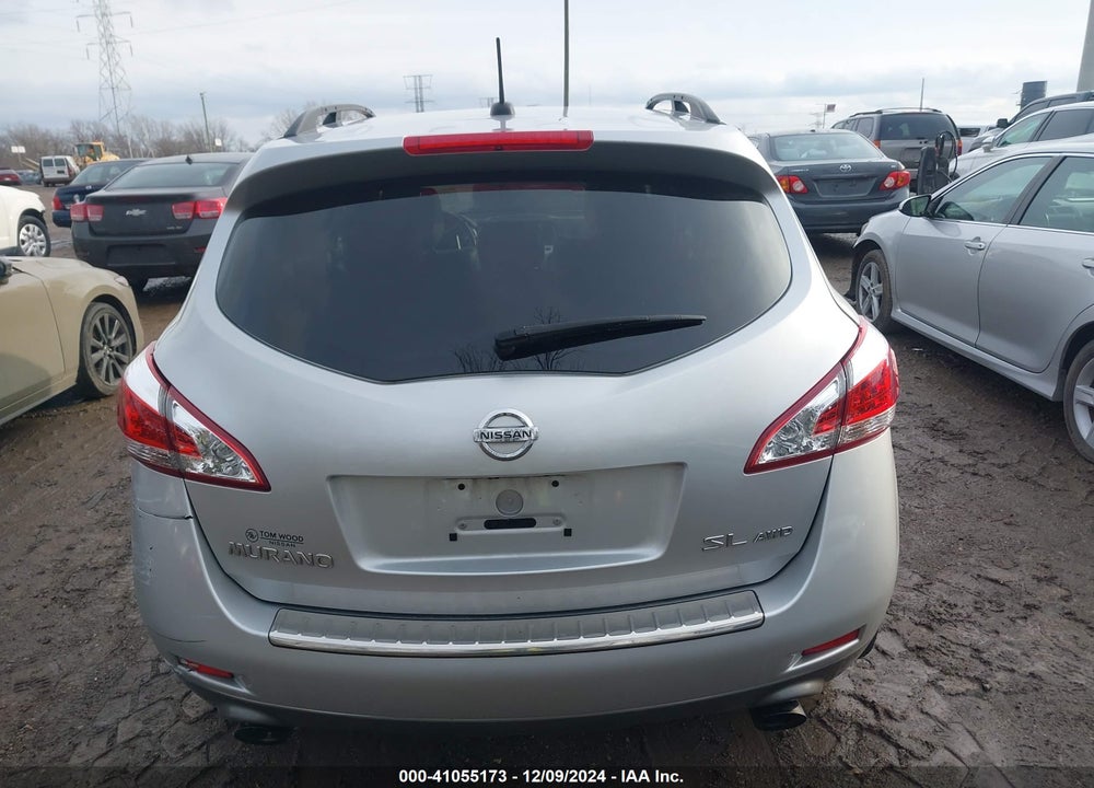 2011 NISSAN MURANO SL VIN: JN8AZ1MW8BW164017