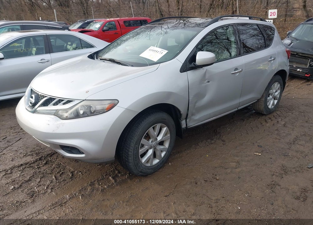 2011 NISSAN MURANO SL VIN: JN8AZ1MW8BW164017