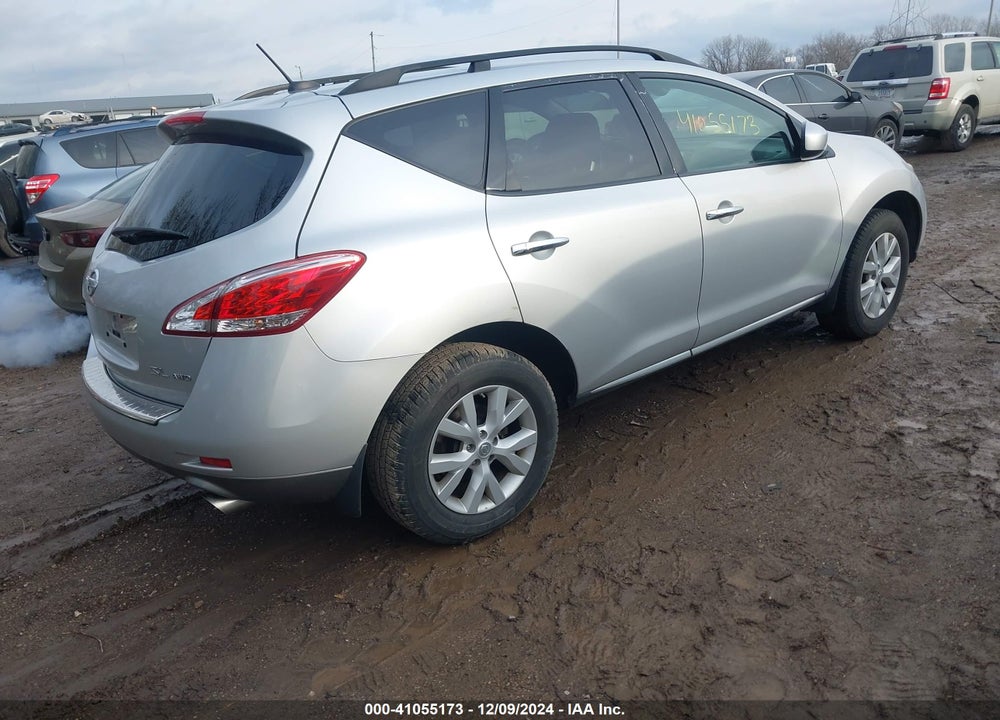 2011 NISSAN MURANO SL VIN: JN8AZ1MW8BW164017