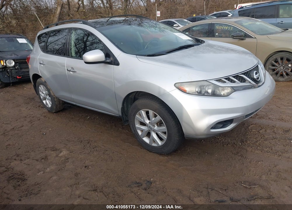 2011 NISSAN MURANO SL VIN: JN8AZ1MW8BW164017