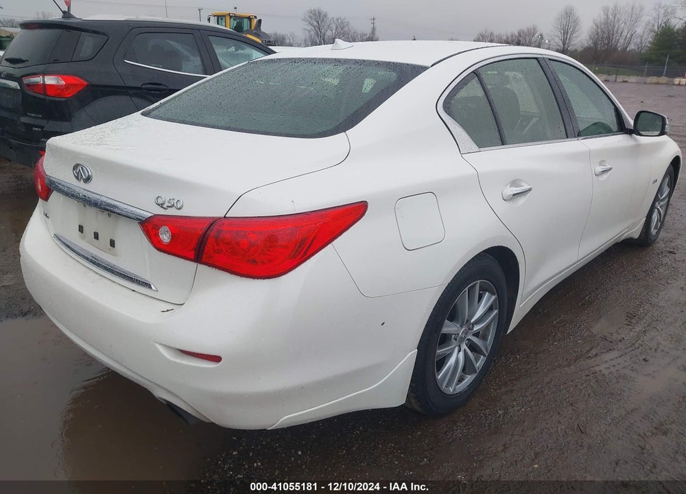 2016 INFINITI Q50 2.0T PREMIUM VIN: JN1CV7AR4GM250089