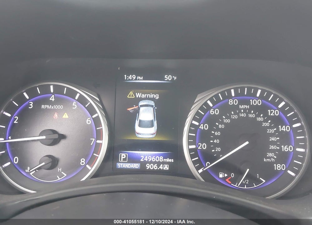 2016 INFINITI Q50 2.0T PREMIUM VIN: JN1CV7AR4GM250089