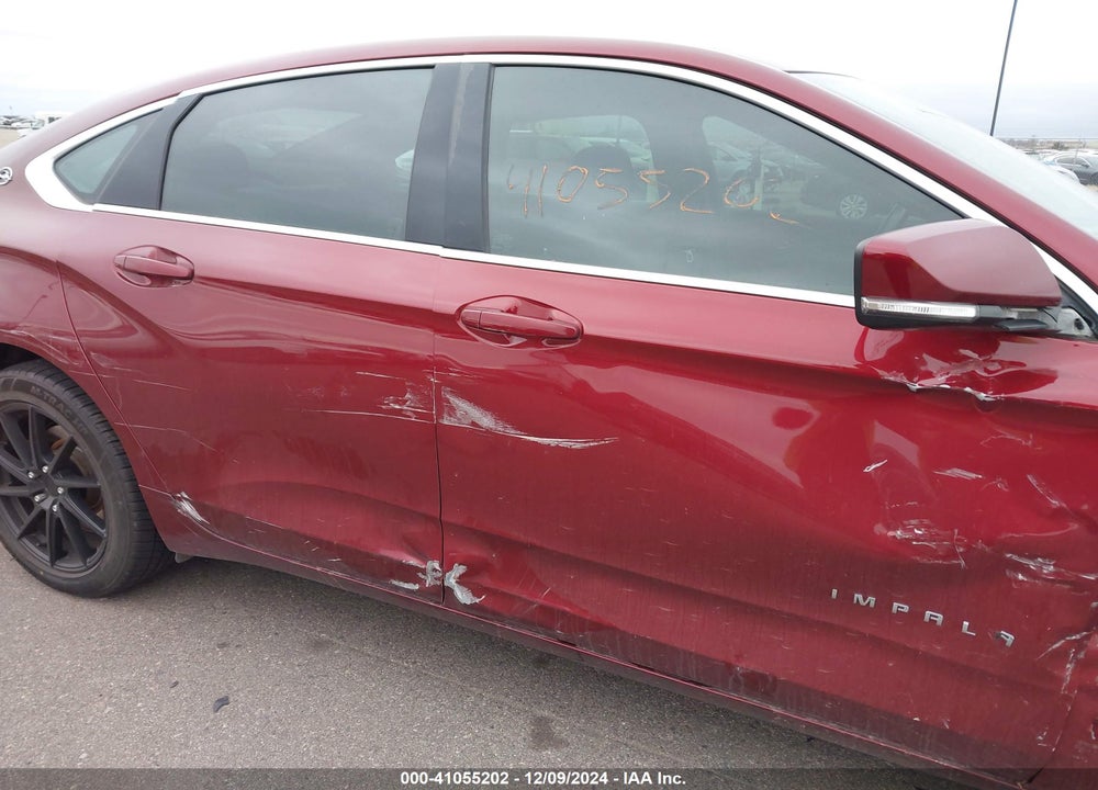 2016 CHEVROLET IMPALA VIN: 2G1115S38G9204785