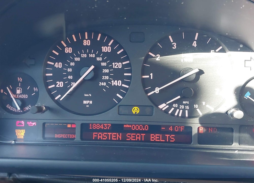 2003 BMW 530IA VIN: WBADT63483CK31996