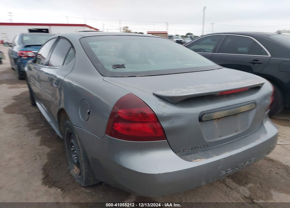 2007 PONTIAC GRAND PRIX VIN: 2G2WP552071127265