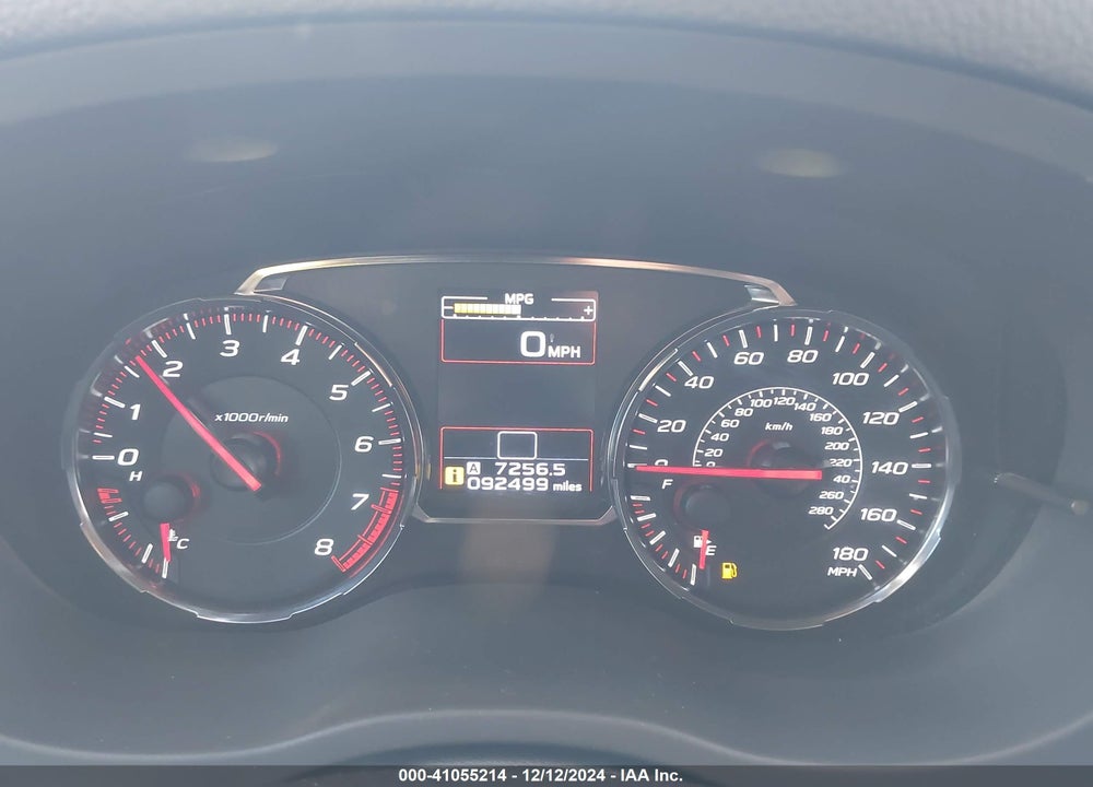 2021 SUBARU WRX VIN: JF1VA1A64M9805101