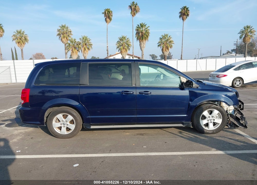 2013 DODGE GRAND CARAVAN SE VIN: 2C4RDGBG6DR726259