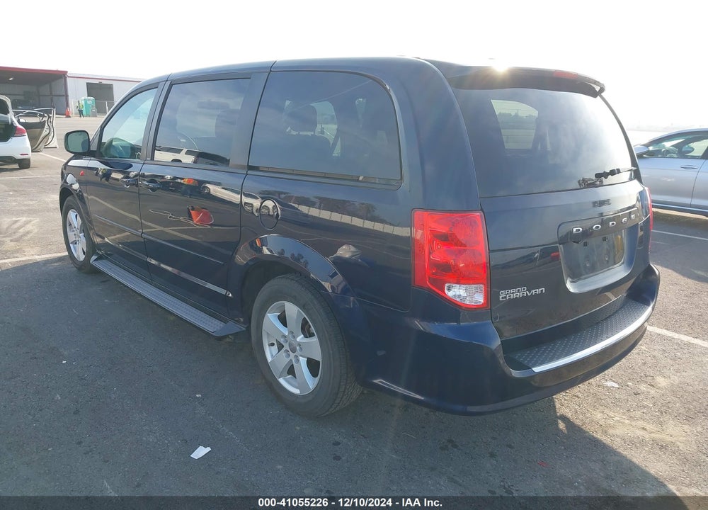 2013 DODGE GRAND CARAVAN SE VIN: 2C4RDGBG6DR726259