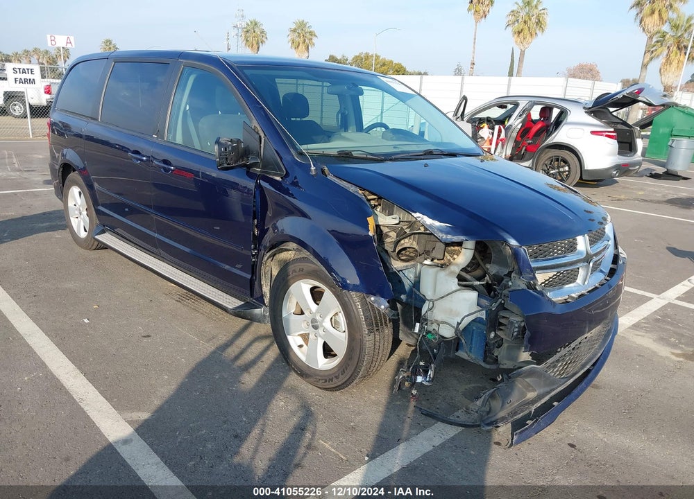 2013 DODGE GRAND CARAVAN SE VIN: 2C4RDGBG6DR726259