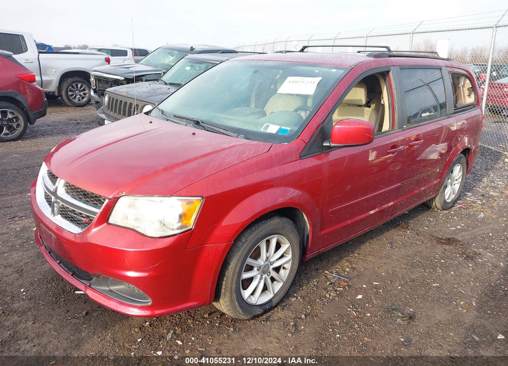 2014 DODGE GRAND CARAVAN SXT VIN: 2C4RDGCG7ER153162