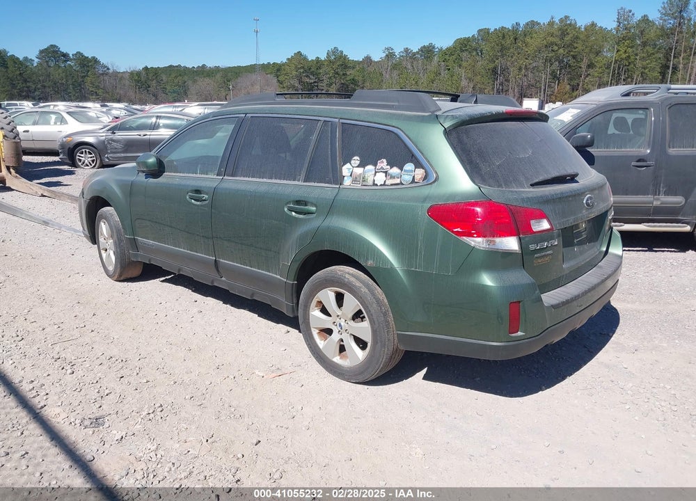 2012 SUBARU OUTBACK 2.5I LIMITED VIN: 4S4BRBKCXC3265072