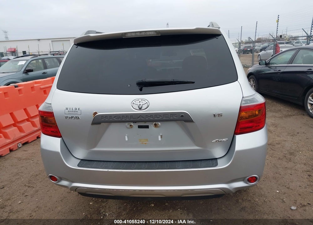 2008 TOYOTA HIGHLANDER SPORT VIN: JTEES43A682022835