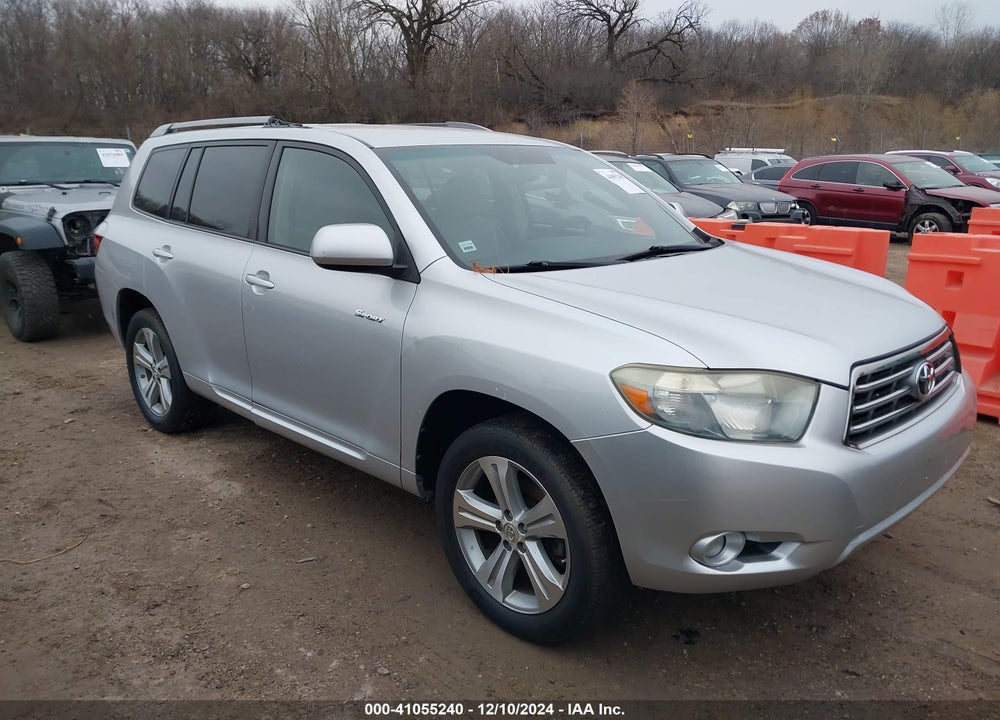 2008 TOYOTA HIGHLANDER SPORT VIN: JTEES43A682022835