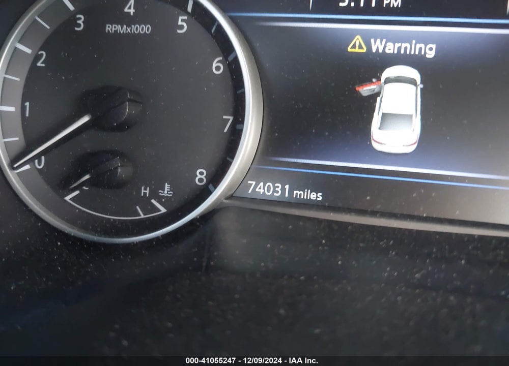 2019 NISSAN MAXIMA 3.5 SV VIN: 1N4AA6AV1KC360528