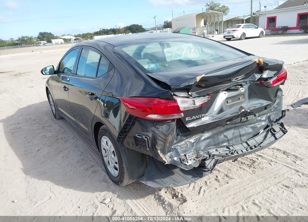 2018 HYUNDAI ELANTRA SE VIN: 5NPD74LF7JH355336