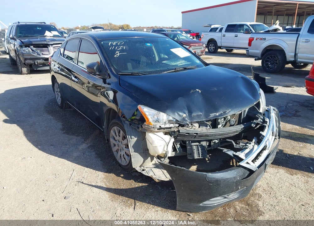 2013 NISSAN SENTRA SV VIN: 3N1AB7AP8DL631061