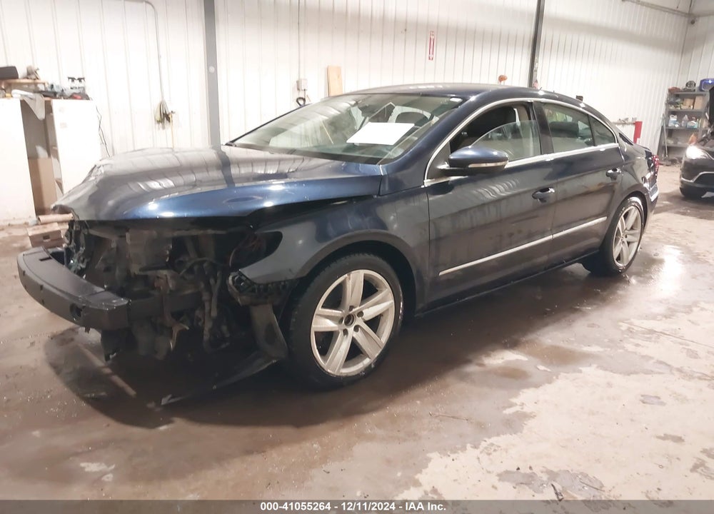 2013 VOLKSWAGEN CC 2.0T SPORT VIN: WVWBP7AN6DE503273