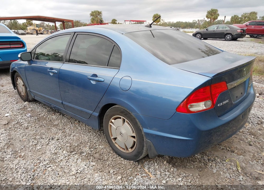 2009 HONDA CIVIC HYBRID VIN: JHMFA36299S005098