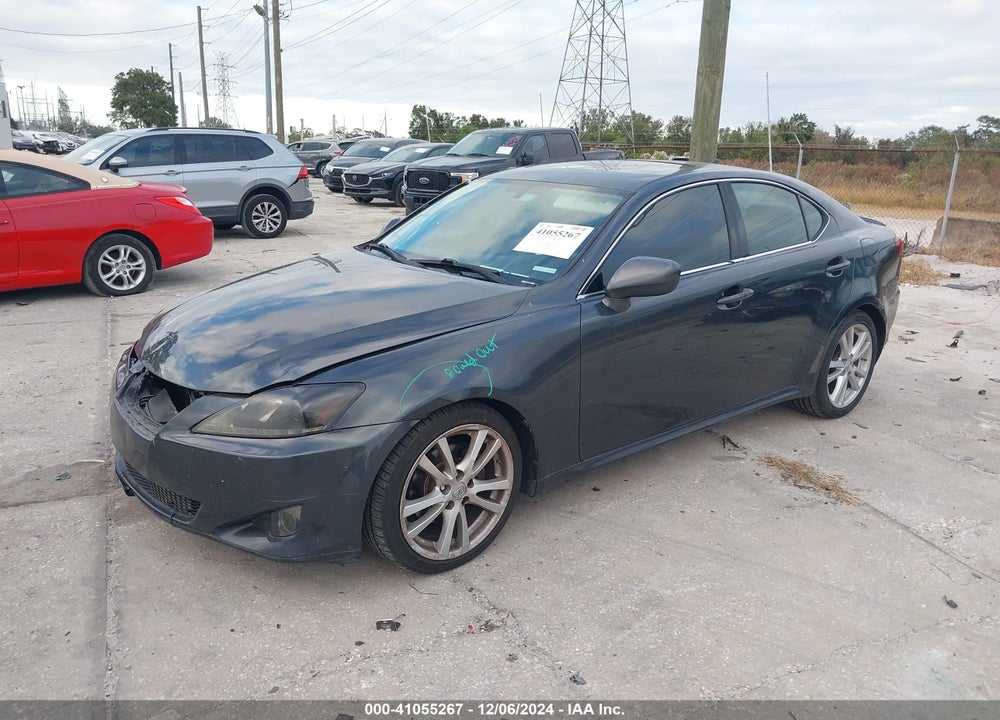 2007 LEXUS IS 250 VIN: JTHBK262X75041092
