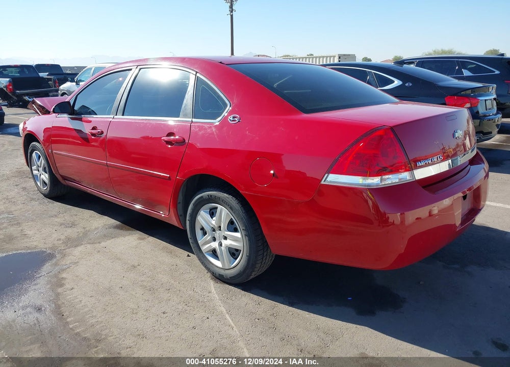 2007 CHEVROLET IMPALA LS VIN: 2G1WB55K979292669
