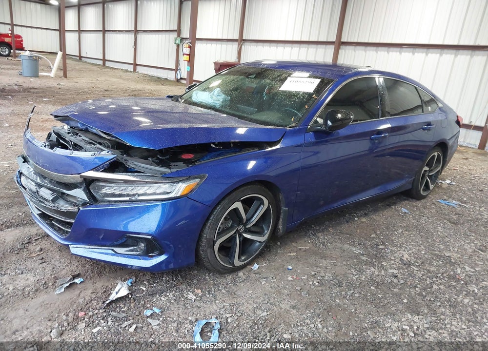 2021 HONDA ACCORD SPORT VIN: 1HGCV1F35MA027010
