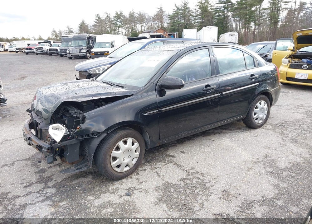 2006 HYUNDAI ACCENT GLS VIN: KMHCN46C36U013152